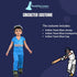 BookMyCostume Indian Cricket Team Cricketer Boys Sports Fancy Dress Costume